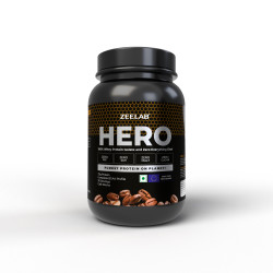 ZEELAB HERO 100% Whey Protein Isolate, Cafe Mocha